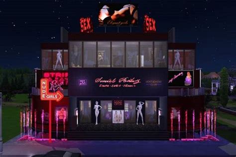 sims 4 bordell|Lusty Strip Club and Brothel [With CC]